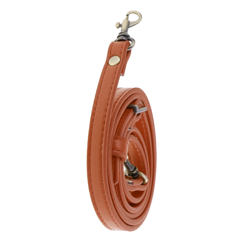 123cm Quality Leather Shoulder Bag Strap Fashion Accessories DIY Cross Body Adjustable Belt New Brown Replacement | Дом и сад