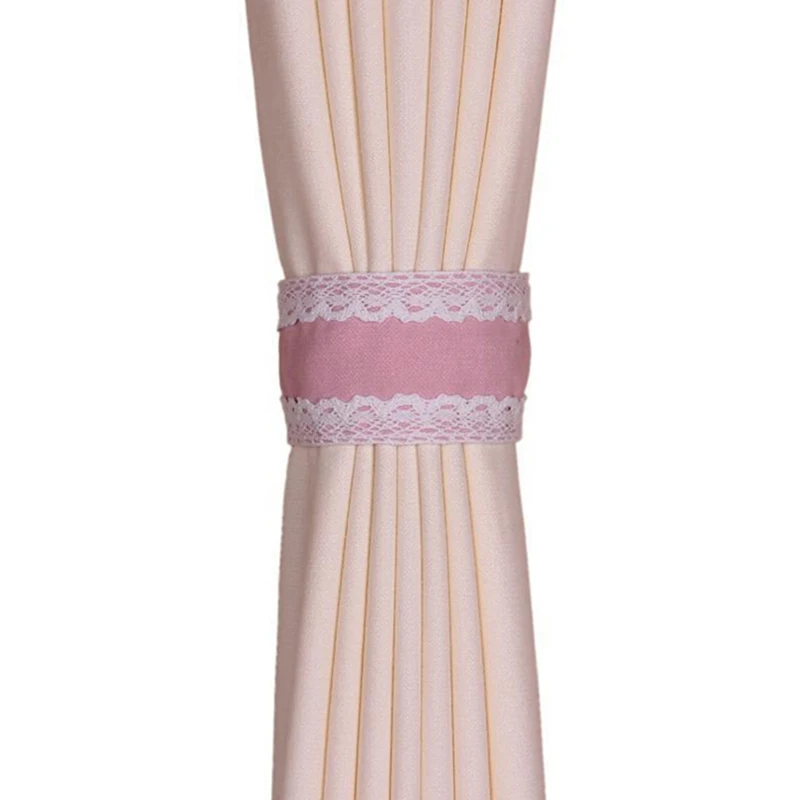 Новая креативная фланелевая застежка на липучке для штор современный ремень