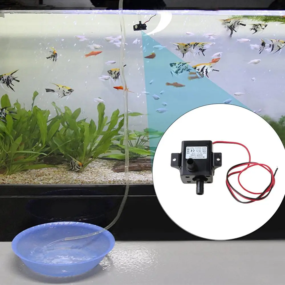 12V 3 м 240L/ч крайне низкий уровень шума бесщеточный двигатель погружной бассейн