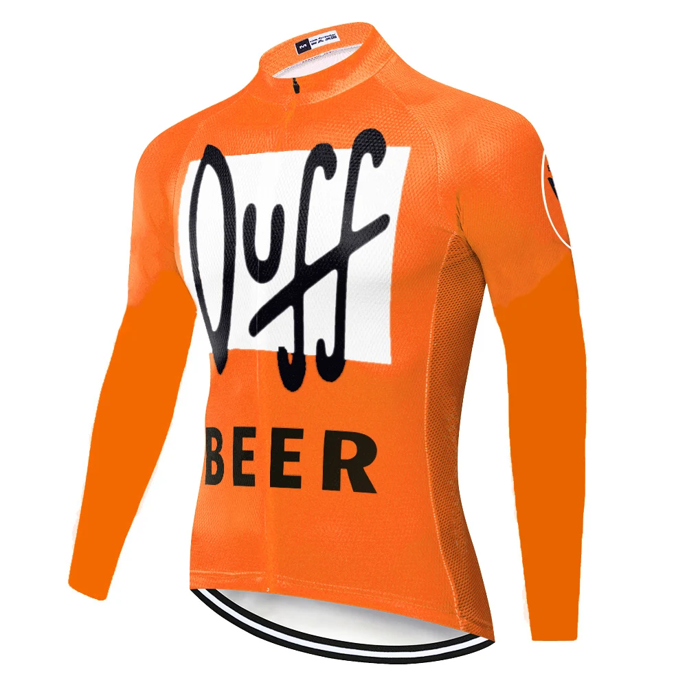 Новинка 2020 велосипедная Джерси Duff beer team летняя и весенняя трикотажная одежда с