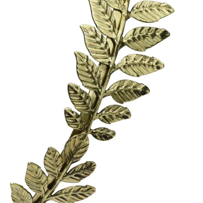 

Baroque Metal Gold Leaf Headband Leaves Headpiece Tiara Hairband For Women Wedding Headwear Hair Accessories