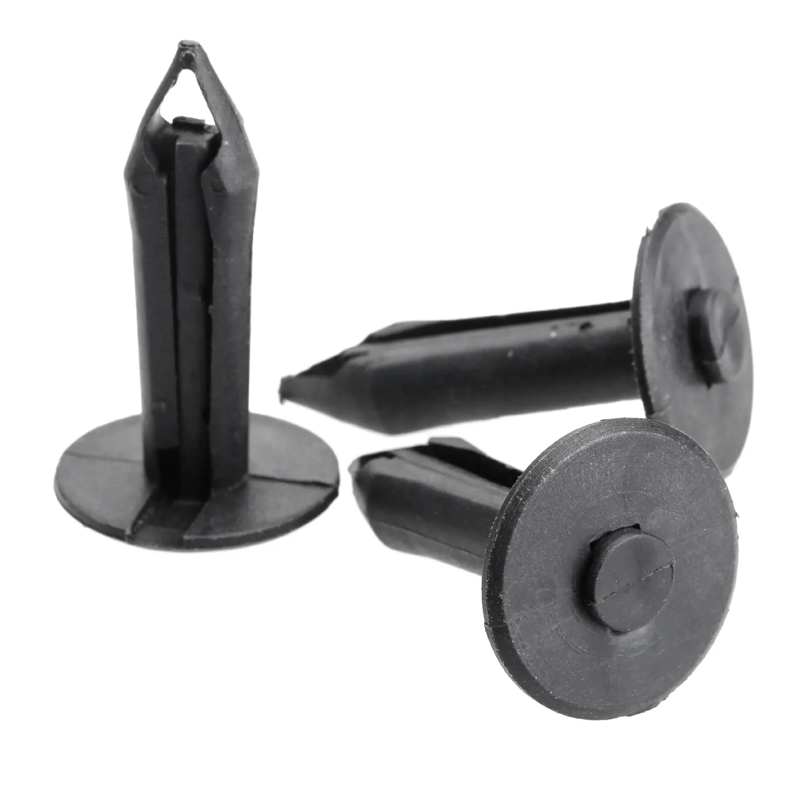 

50Pcs Black Plastic Rivets Car Fastener Clips Door Trim Panel Retainer Clip For GM Replaces Saturn Car Acessories