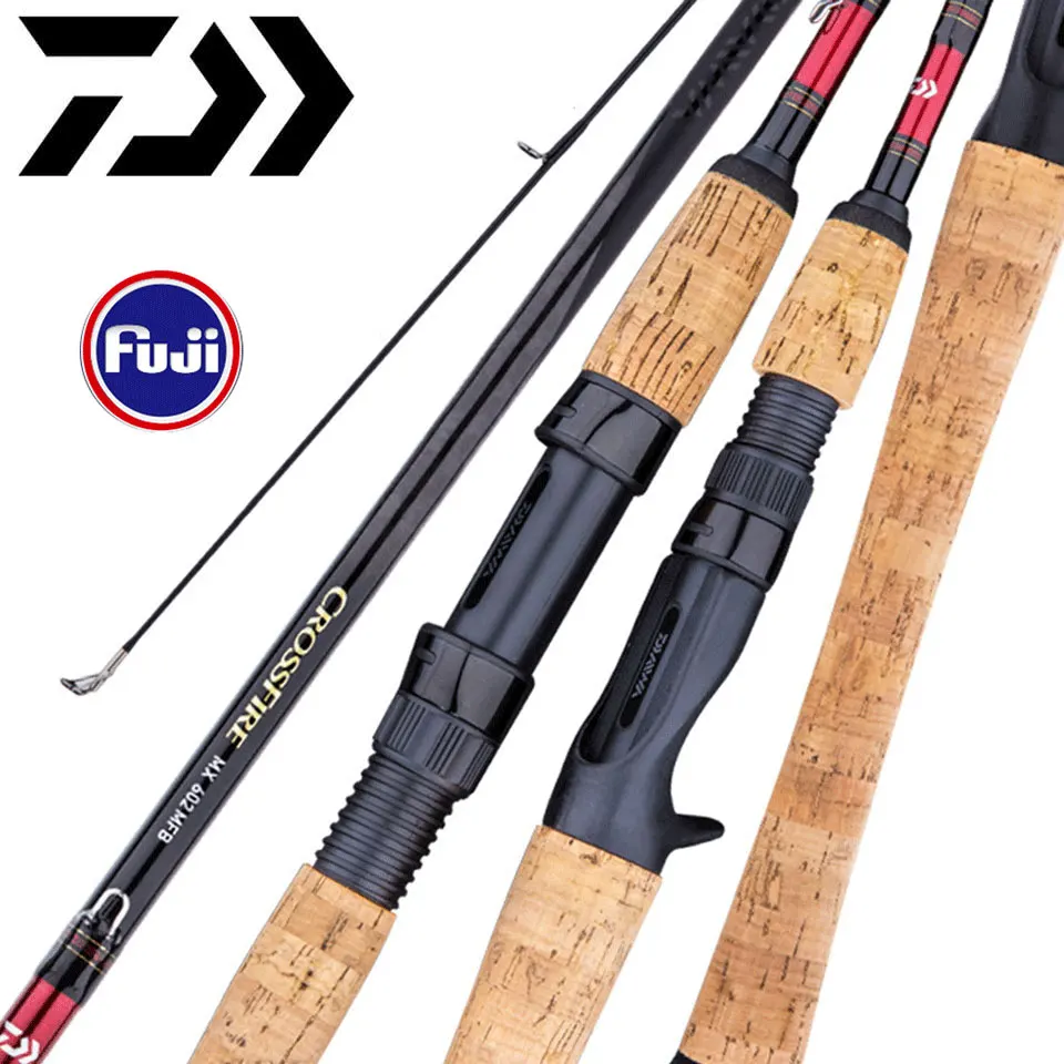 Рыболовная удочка DAIWA CROSSFIRE MX Спиннинг/кастинговое удилище 1 68 2 43 м алюминиевая