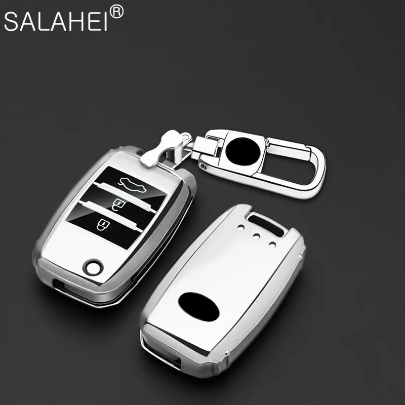 

Hot Sale Soft TPU Car Key Case Cover Shell Holder For Kia Rio Soul QL Sportage Ceed Cerato Sorento K2 K3 K4 K5 Auto Accessories