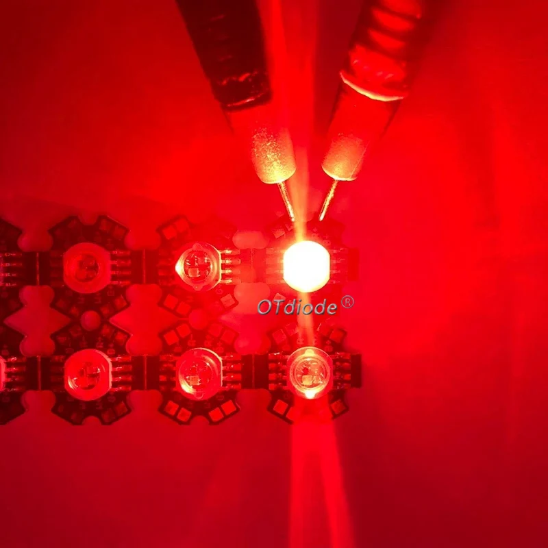 50 шт. 9 Вт LED RGB высокая мощность диодный чип лампы шесть ног 700mA 3 2-3 4 в Тайвань