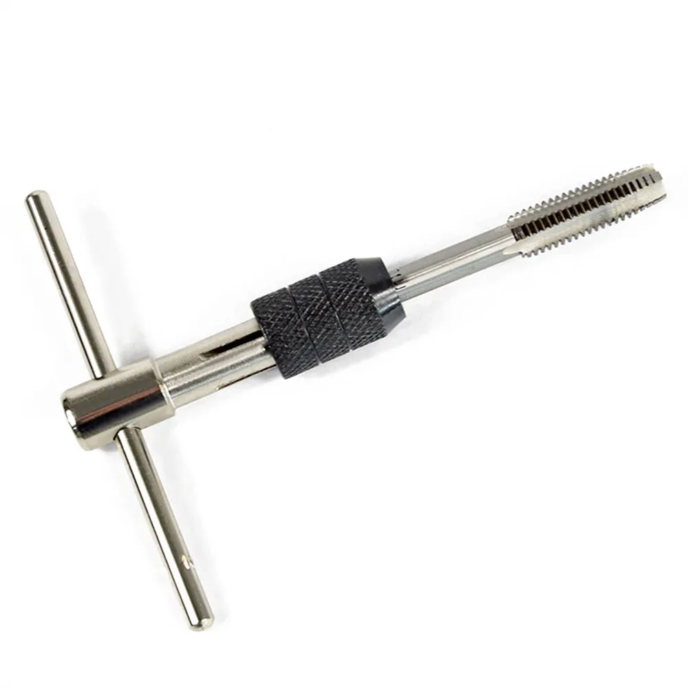 

tap wrench set 6/8/9 pcs hand tapping tool holder twist drill tap screw drill threading tool