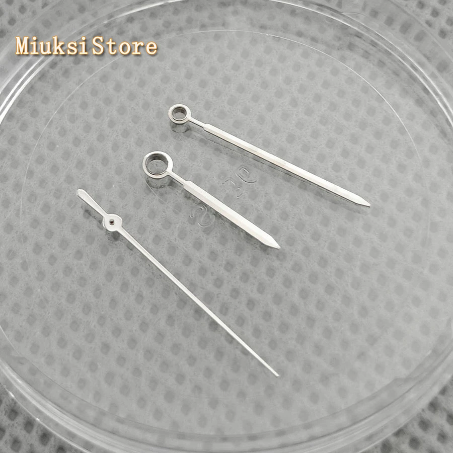Серебряные стрелки часов подходят для Miyota 8205/8215/821A Mingzhu DG2813/3804|Ремонтные