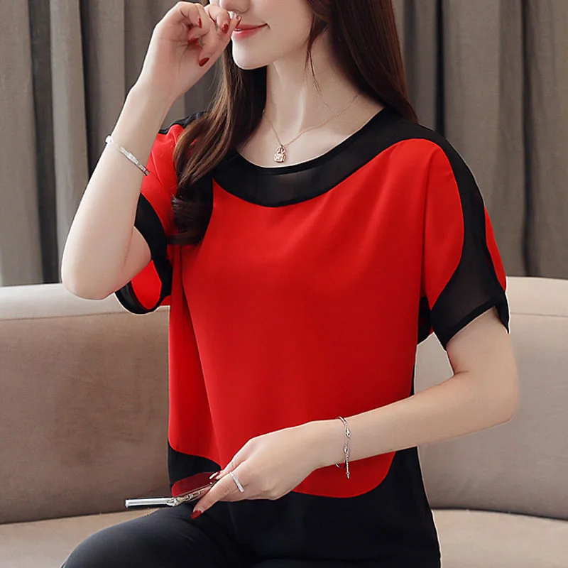 Blusas femininas рубашки 2019 женские топы шифоновые для женщин Топы harajuku соединены с