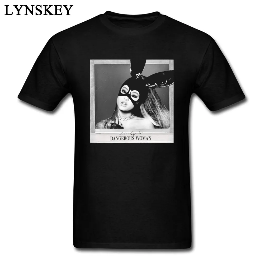 Geek Мужская опасная женщина Ариана Гранде альбом Обложка Печать с коротким