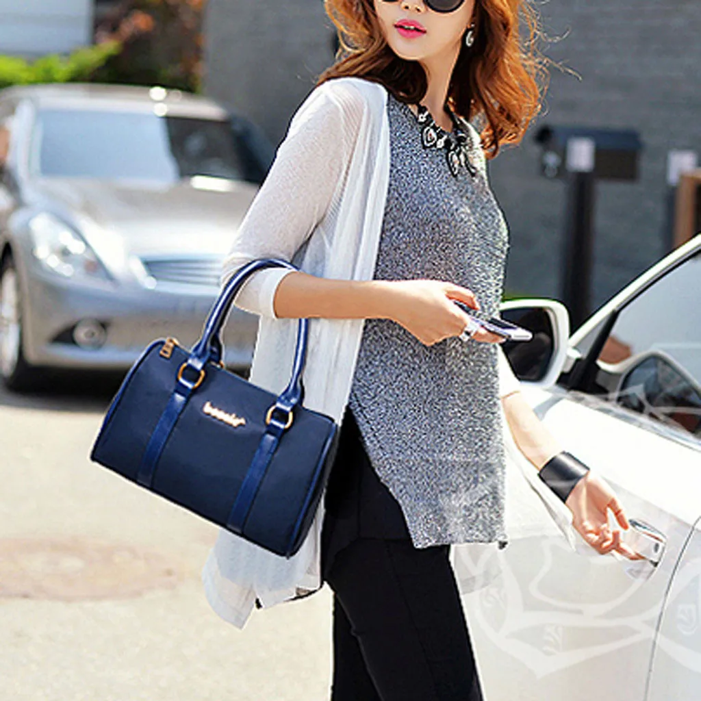 6 шт. сумки для женщин модные композитные Сумки из искусственной кожи женская