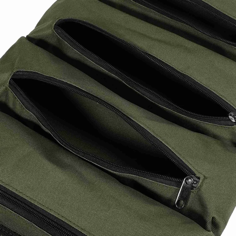 

Roll Tool Roll Multi-Purpose Tool Roll Up Bag Wrench Roll Pouch Hanging Tool Zipper Carrier Tote