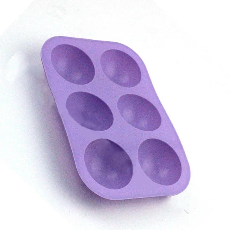 Многофункциональная силиконовая форма 6 круглых форм Нетоксичная прочная для