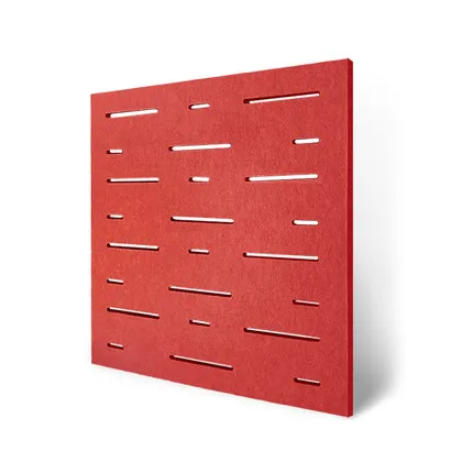 Red color B 1 коробка 10 шт экологичный звукопоглотитель перфорированный полиэстер материал акустические панели акустическая обработка стеновые панели - Цвет: Red color B