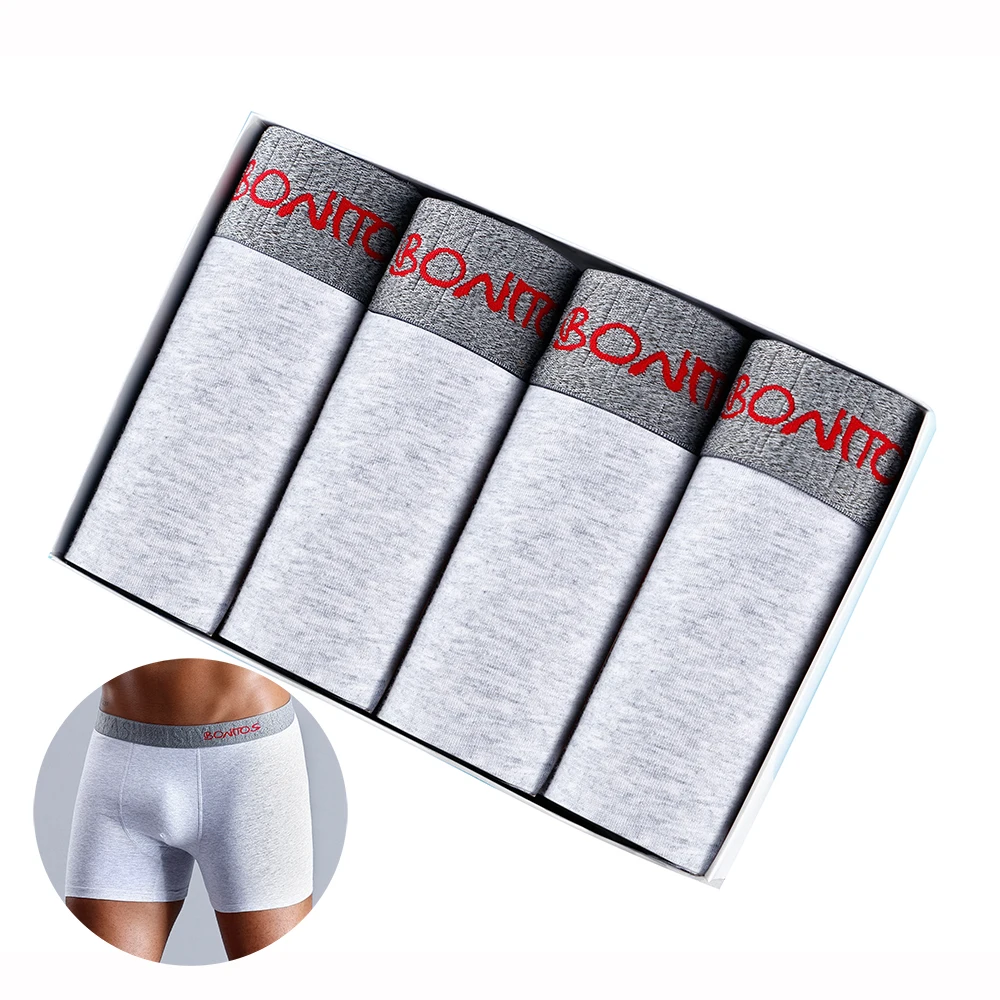 4 шт. мужские хлопковые трусы боксеры шт.|Мужские боксеры| |