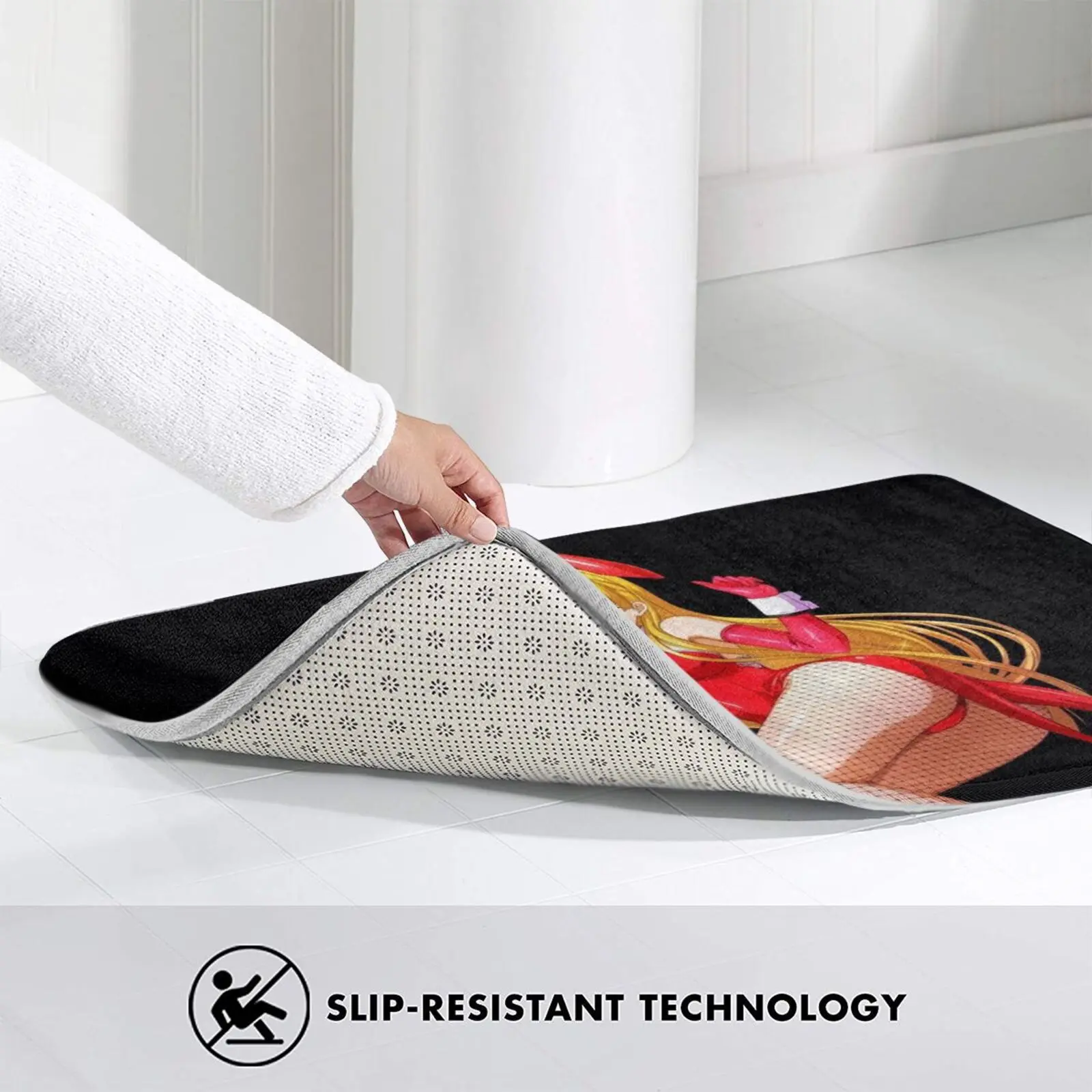 Азия серебристый костюм кролика | Старшая школа Dxd Ecchi коврик подушка Мягкий