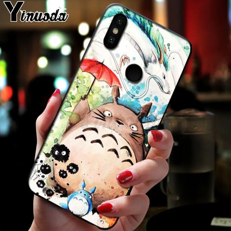 13 Yinuoda Тоторо Тихиро аниме Ghibli Миядзаки чехол для телефона для xiaomi redmi7 5plus 6a 4x go note5 note7 note6pro mi8se 9se крышка - Цвет: 13