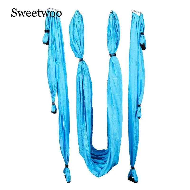 Комплект гамака для аэройоги многофункциональный пояс йоги Инверсионный