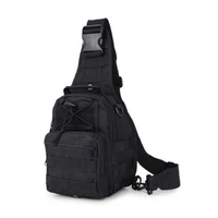 men travel durable cross body storage multifunctional sports outdoor climbing oxford cloth chest bag hiking large capacity