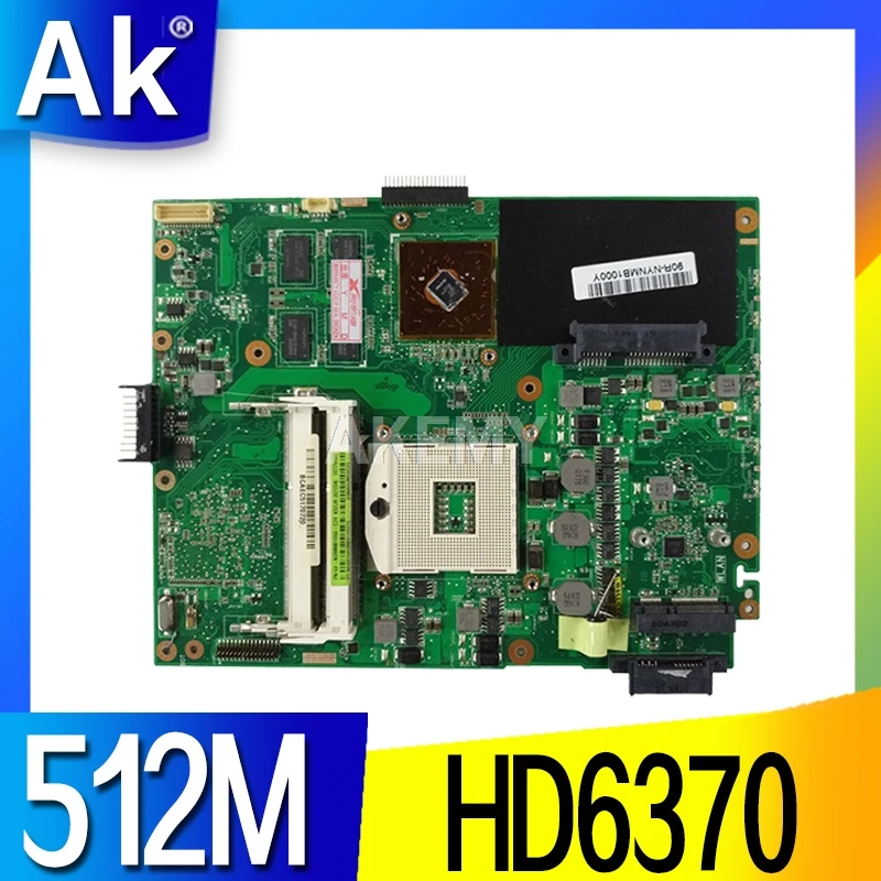 K52JT материнская плата для For Asus K52JU K52J A52J K52JR K52 K52JE X52J ноутбука REV2.3A HD6370