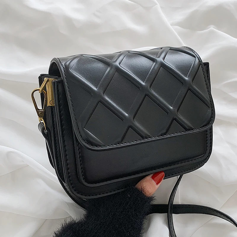 

Designer Pu Leather Women Crossbody Bag High Quality Ladies Small Handbags Shoulder Bags Fashion Female Travel Messenger Bag New