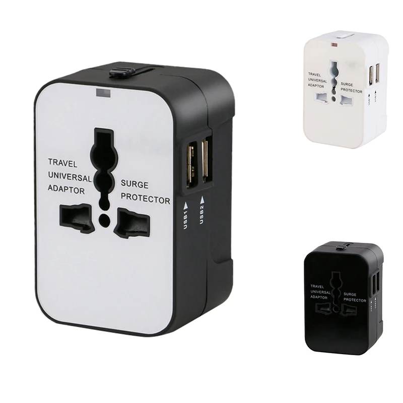 Международный адаптер питания Вилка для путешествий США Великобритании Японии