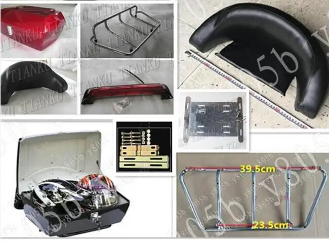 Новинка багажник спинка багажника с стоп-сигналом для Honda Yamaha Suzuki Kawasaki Triumph Bobber