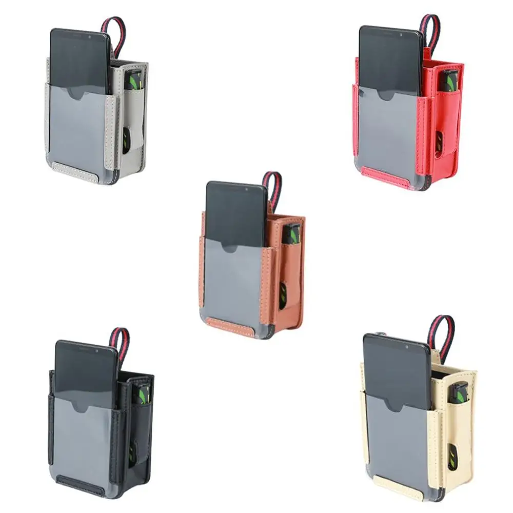 

Automotive Supplies Air Outlet leather Pockets Multifunctional Car Mobile Phone Hanging Bag Creative Storage Box