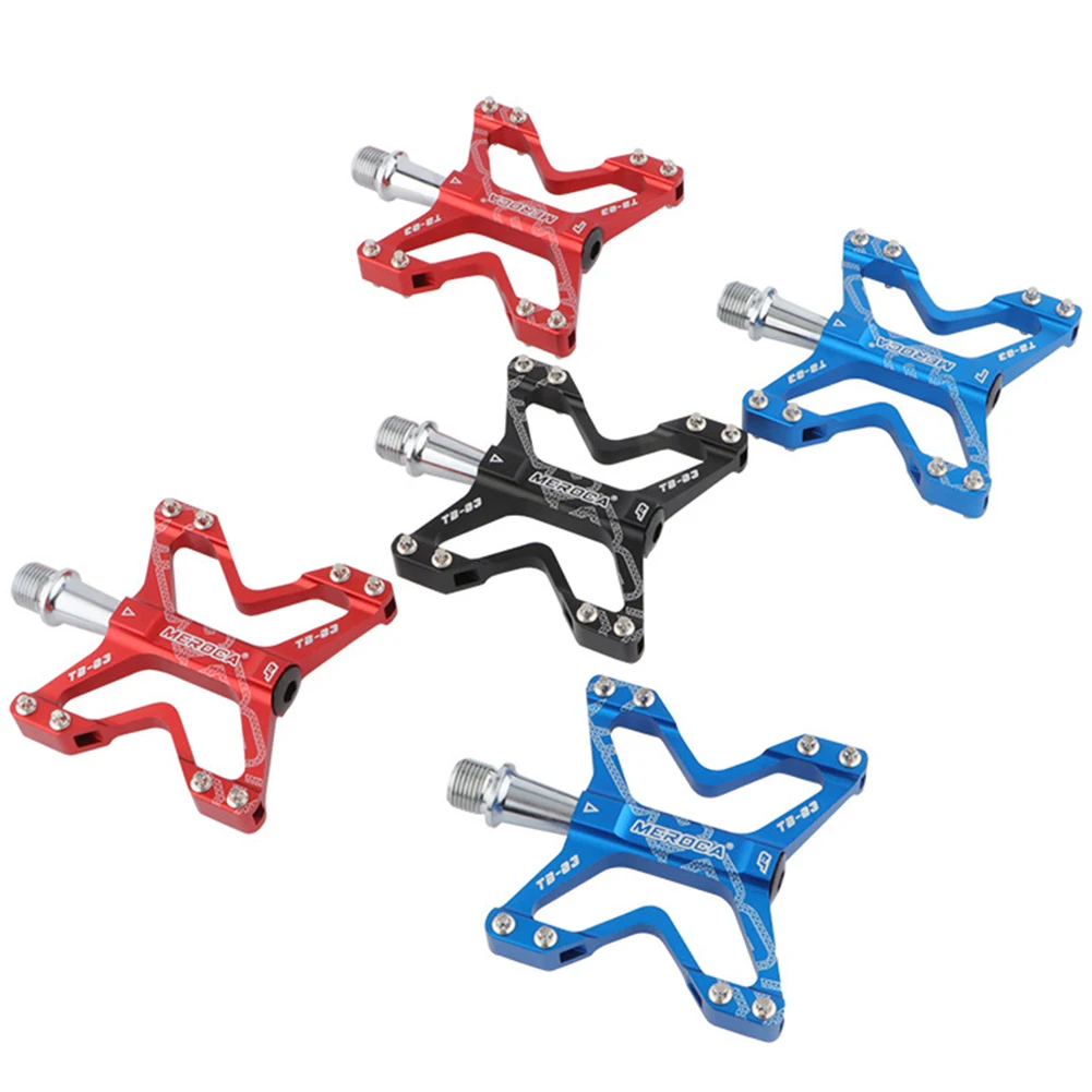 

Ultralight Seal Bearings Bicycle Pedals Anti-Slip Flat Mountain Bike Road Bike Pedal 14mm Spindle Bike Aluminum Alloy Accessorie