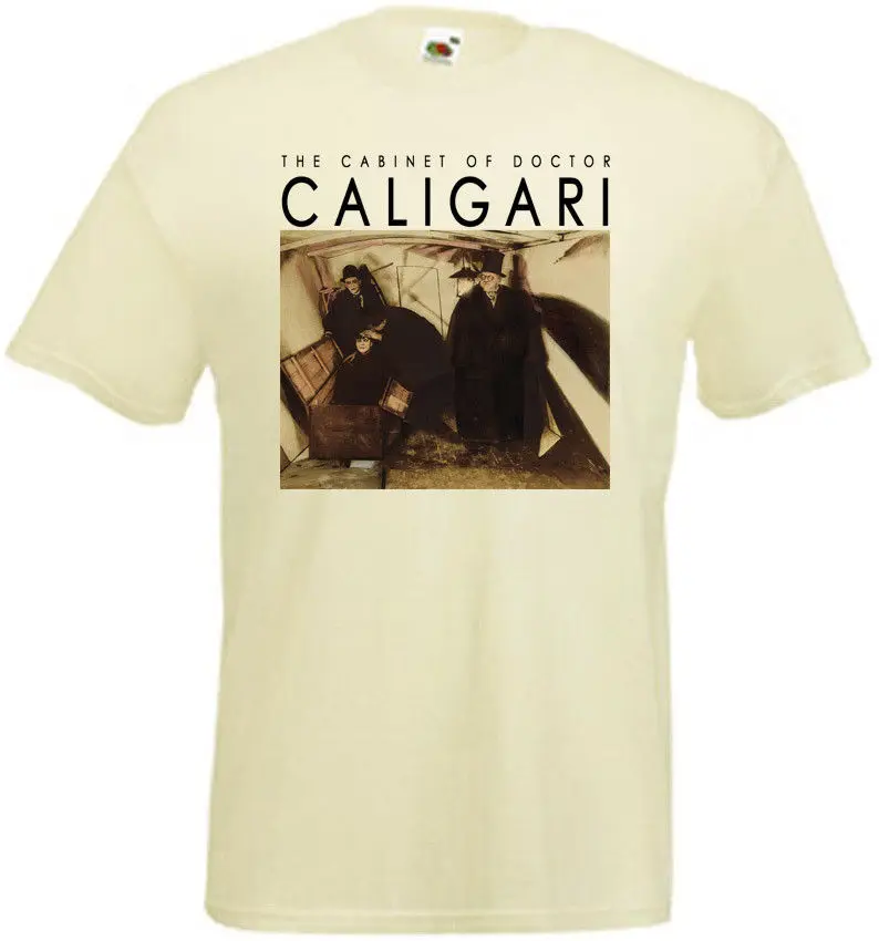The Cabinet of Dr Caligari v12 T shirt natural poster all sizes S 5XL |