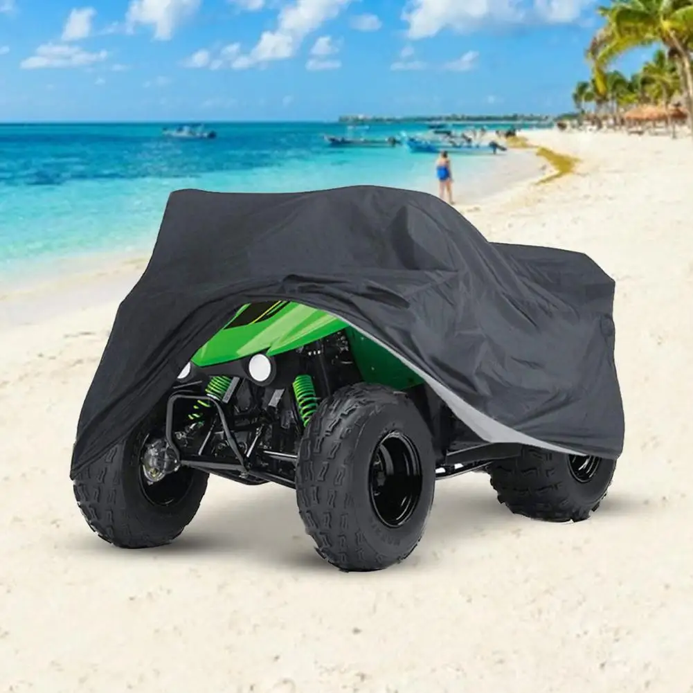 

New ATV Car Cover Waterproof Windproof All Weather Protective Cover 4 Wheel Motorcycle Covers Dust Covers Motorcycle Accessories