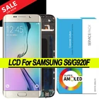 100% Оригинальный 5,1 ''Super AMOLED, графический сенсорный ЖК-дисплей для Samsung Galaxy S6 G920 SM-G920F G920F G920F запасных частей