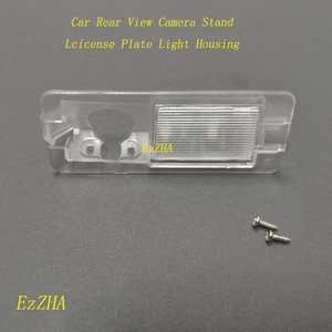EzZHA Car Rear View Backup Camera Bracket License Plate Light Housing Mount For Cadillac CT6 2019 2020