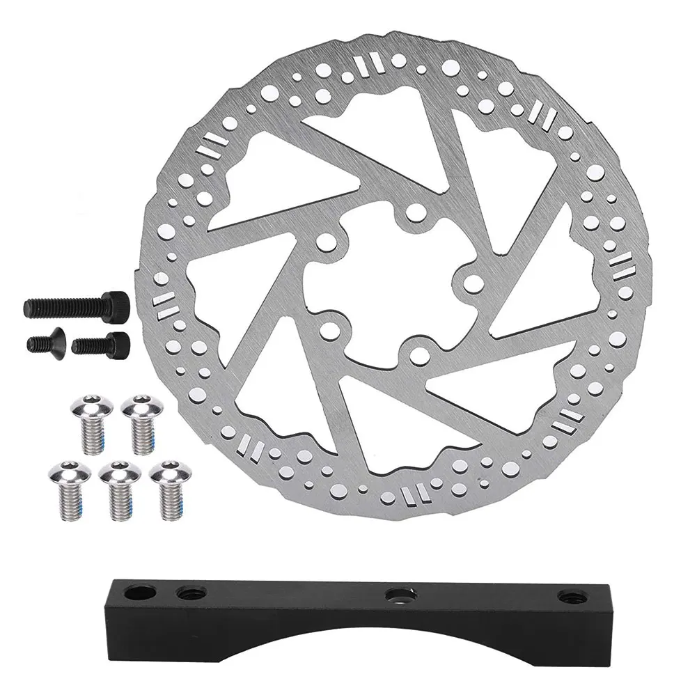 

Scooter Disc Brake Caliper Set Conversion Kit Calliper+Adapter+135MM Disc Kit Compatible Xiaomi PRO PRO2 Electric Scooter