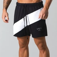 new mens gym fitness loose shorts bodybuilding jogging pants summer cotton cool shorts mens casual shorts brand sports pants