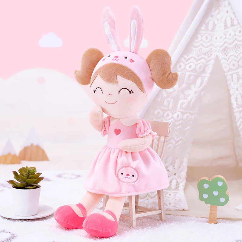 

Gloveleya Stuffed Animal Dolls 2021 New Design Spring Girls Forest Animal Doll Soft Plush Toys Baby Girl's GIfts Kids Ragdoll