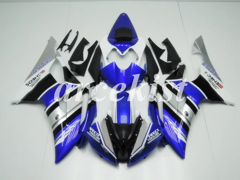 

4 бесплатные подарки литья под давлением Новый ABS обтекатели комплект подходит для YAMAHA YZF-R6 2008 - 2016 08 09, 10, 11, 12, 13, 14, 15, 16 лет тела комплект синего...