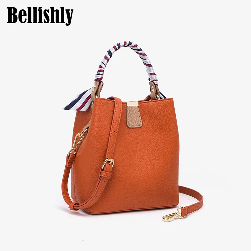Bellishly бренд 2020 Новая женская кожаная сумка высокого качества Дамская большая