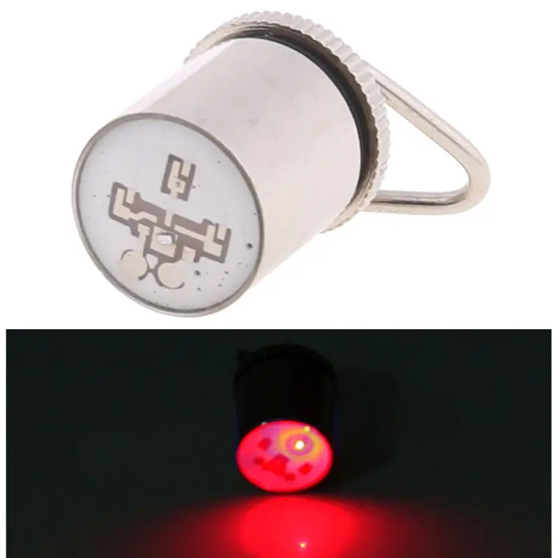 

LED Mini Underwater Deep Drop Fishing Squid Fish Lure Light Flashing Lamp Red