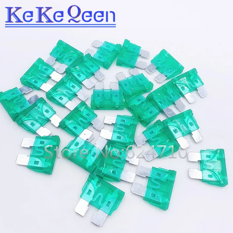 100 шт. средний автомобильный предохранитель среднего размера высококачественный