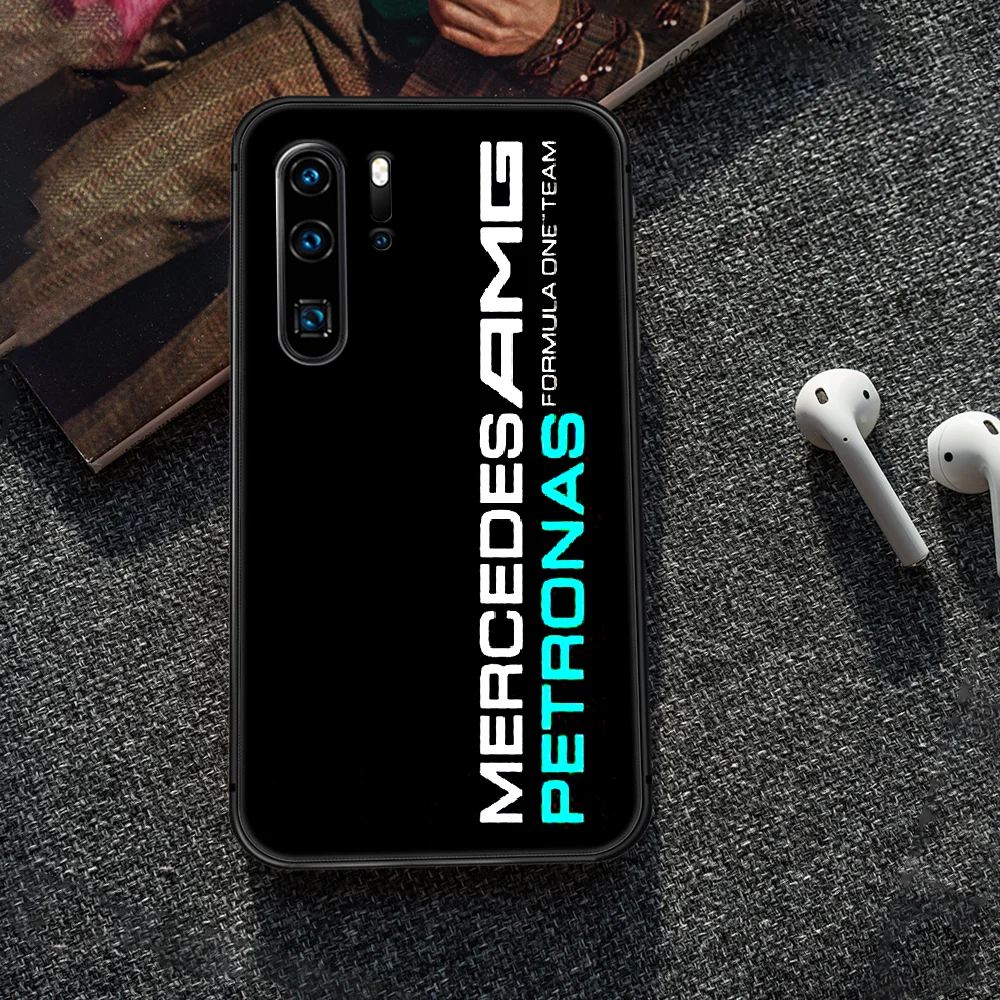 

Mercedes Benz Amges Car Phone Case For Huawei P Mate 10 20 30 40 Lite Pro smart Z 2019 nova 5t black Cover 3D Etui Trend Cell