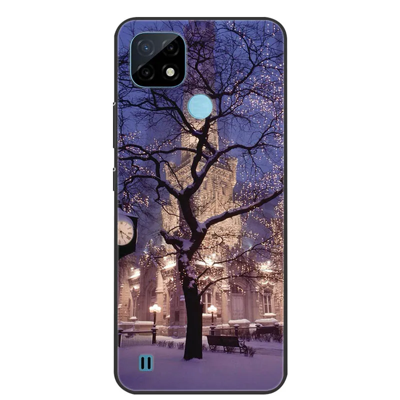 for realme c21 case fashion soft silicone funda cover for oppo realme c21 phone cases realmec21 c 21 c21y c25 c25s tpu bumper free global shipping