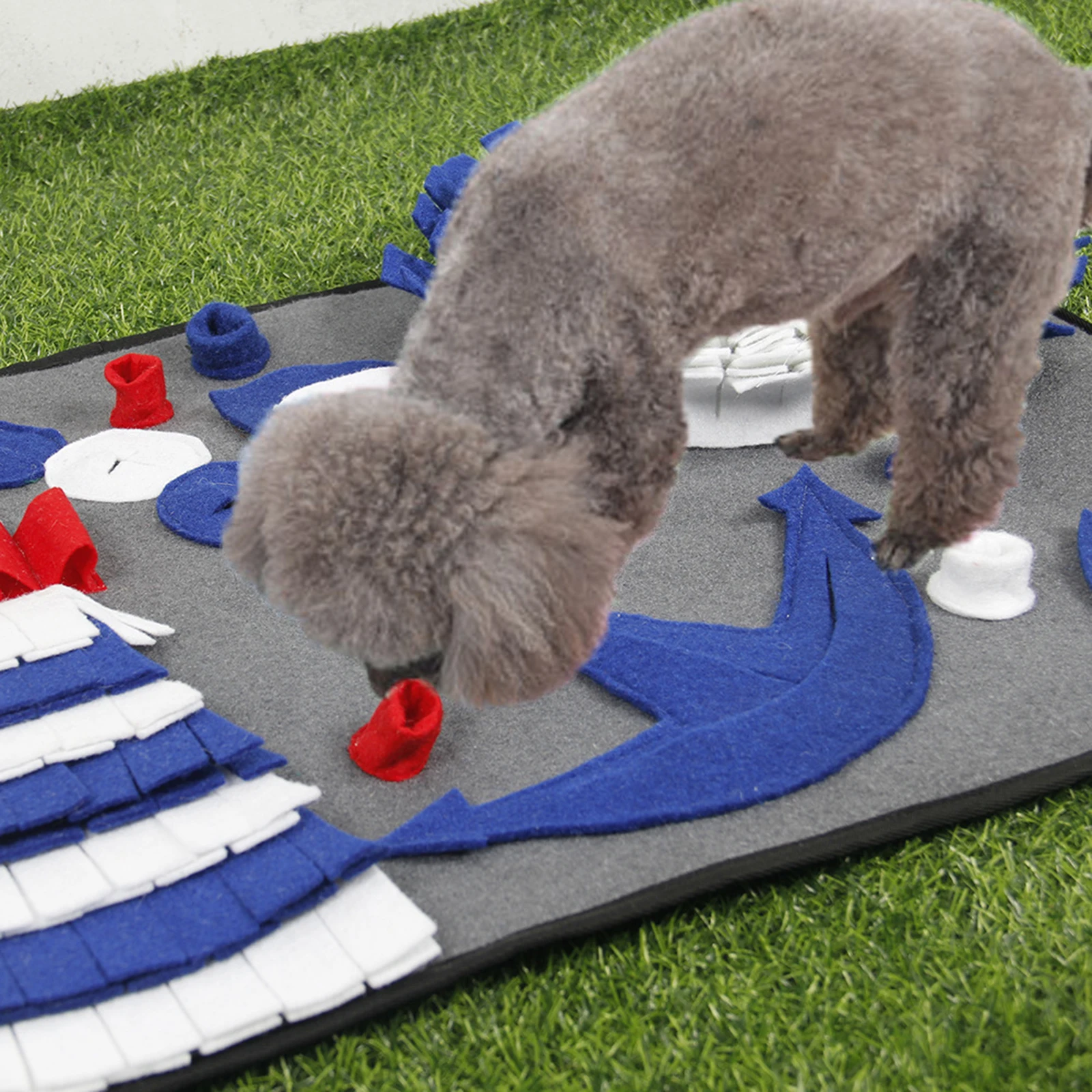 

Dog Snuffle Mat Slow Feeding for Small Large Puppy Outdoor Toys Portable