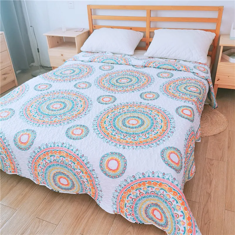 Постельное белье Ocean World одеяло покрывало летнее размера King мультяшное пледы