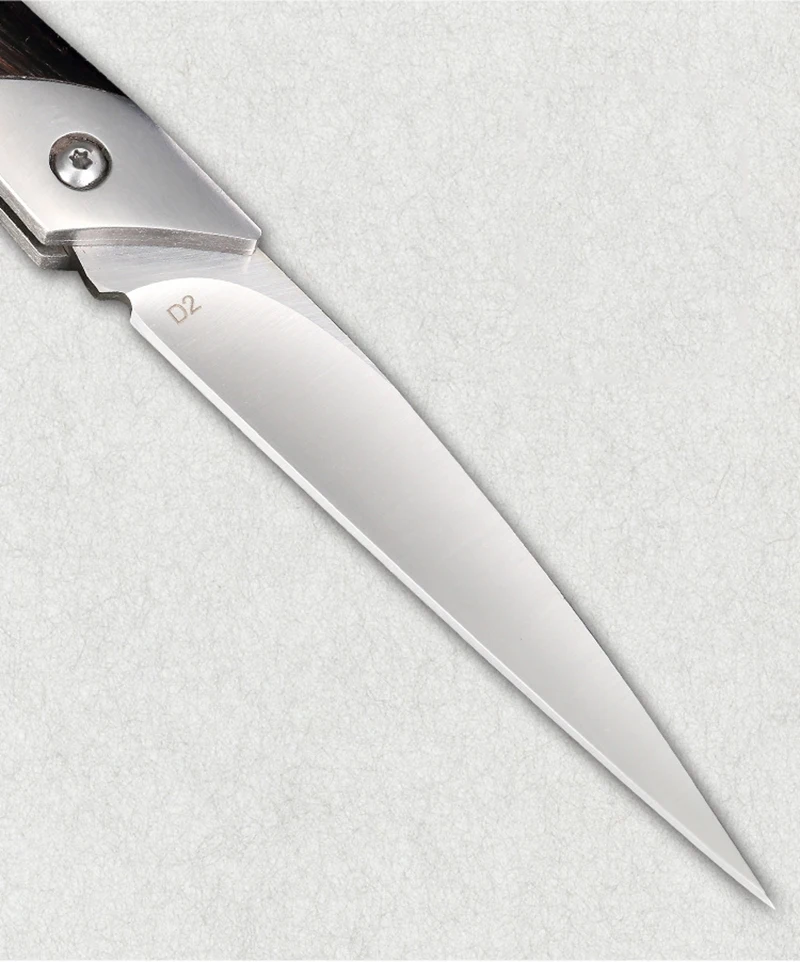 Стальной складной нож D2 для резьбы искусственный острый фруктов карманный