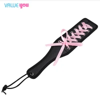 sexy pink faux leather heart hole spanking paddle slave punish sex toys for womenflogger sex games for couples adult bdsm toys