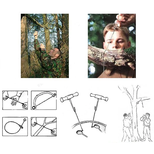 

Field Telescopic Fretsaw, Tough And Sharp Camping, Hiking, Hunting, Rock Climbing Equipment And Emergency Survival Equipment