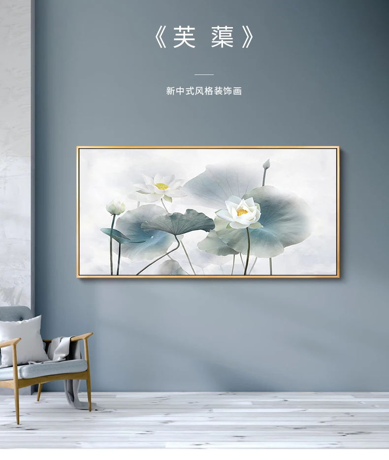 

Hand-Painted Oil Painting 3D Abstract Lotus Flowers Floral Wall Hang Art Paintings for Living Room Bedroom Home Decor No Framed