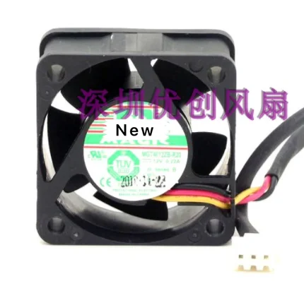 

Для Emacro для MAGIC MGT40012ZB-R20 DC 12V 0.22A 3-проводной 40x40x20 мм вентилятор охлаждения сервера