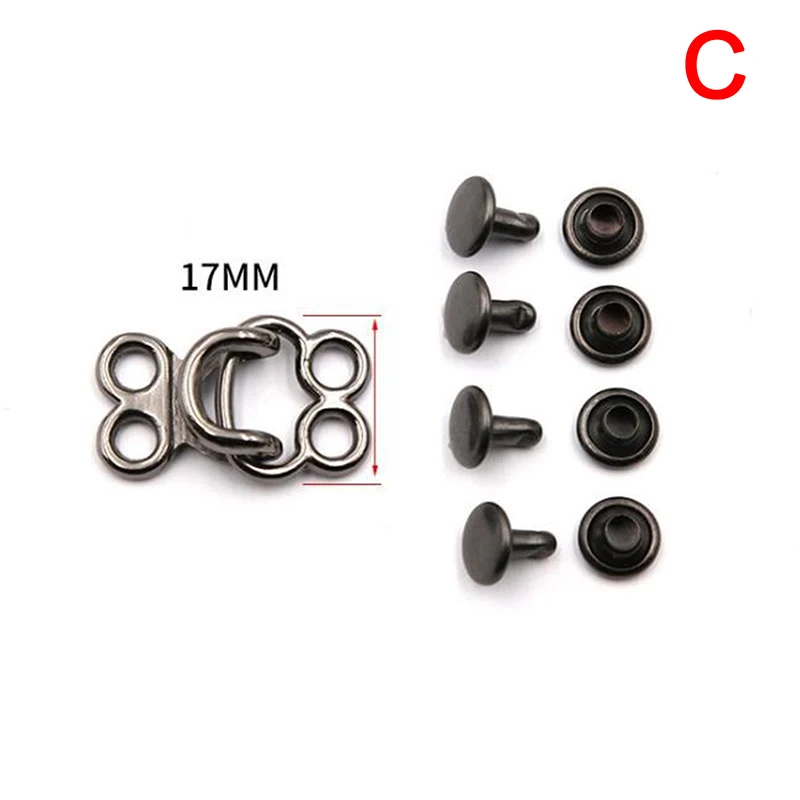 

1 Set Metal Garment Hooks Invisible Adjusting Buckle Removable Wind buckle Tool