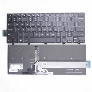 100%New Original US For DELL Inspiron 14m 14- 7446 7447 5441 5442 5446 5443 5455 3467 P49G English Laptop Keyboard